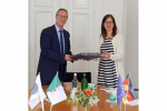 Treffen mit Frau Clara Gruitrooy, Generalsekretärin des Euro-Mediterann-Arabischen Landesvereins"(EMA) Berlin, 02.07.2019
